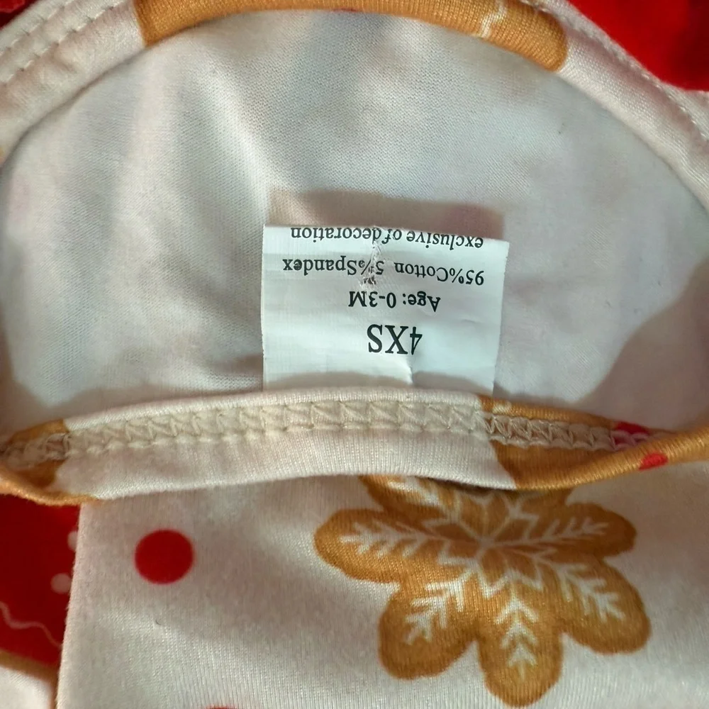 Boutique Gingerbread Man Romper